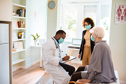 Health care provider patient and caretaker